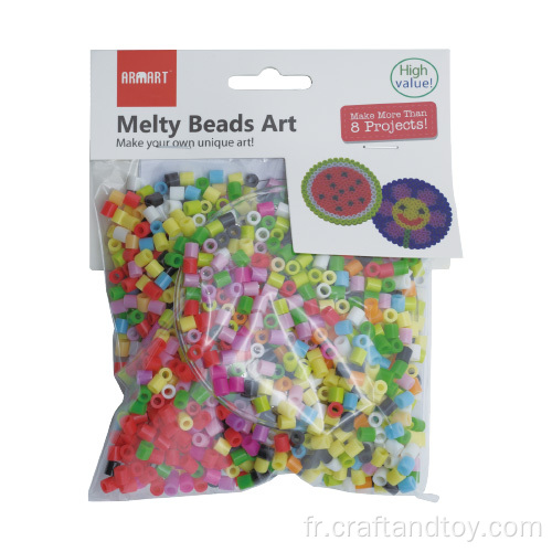 Kit de perles à fusibles pour les enfants artisanat art